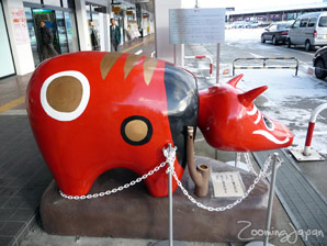 Akabeko - Red Cow of Aizu